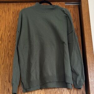 Staccato Olive Green Women's Turtleneck Sweater